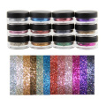 Makeup eye and lips glitter powder with primer glue pre-glued glitter kits